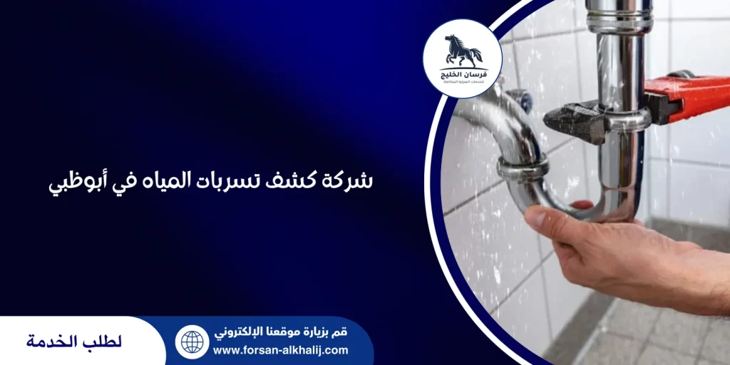 شركة كشف تسربات المياه في أبوظبي