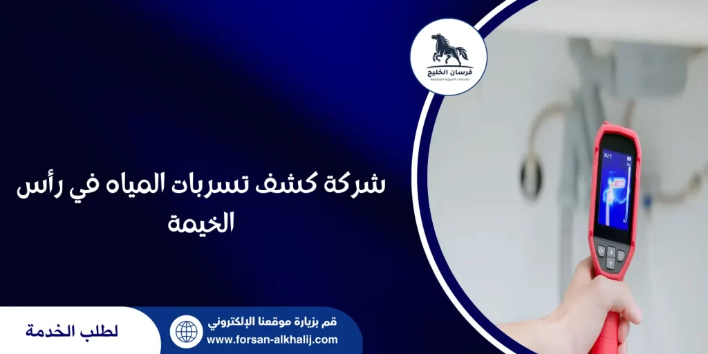 شركة كشف تسربات المياه في رأس الخيمة